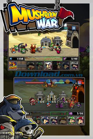 Mushroom War for Android