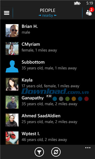 WNM Live for Windows Phone