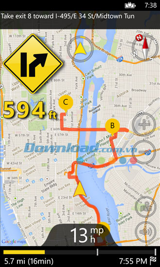 GPS Voice Navigation for Windows Phone