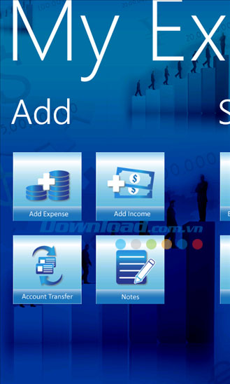 My Expenses for Windows Phone