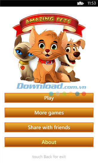 Amazing Pets for Windows Phone