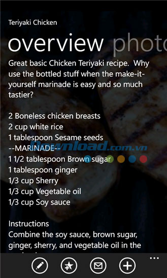 BigOven for Windows Phone