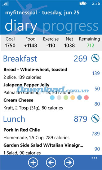 Theo dõi sự tiến bộ mỗi ngày