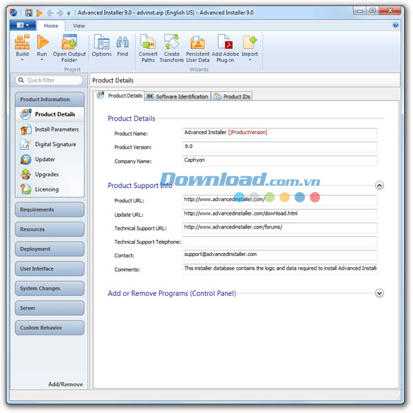 Advanced Installer
