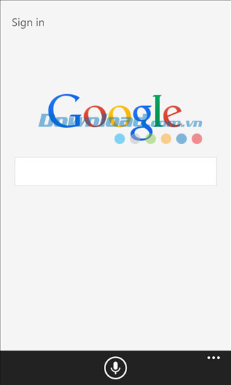 Google for Windows Phone