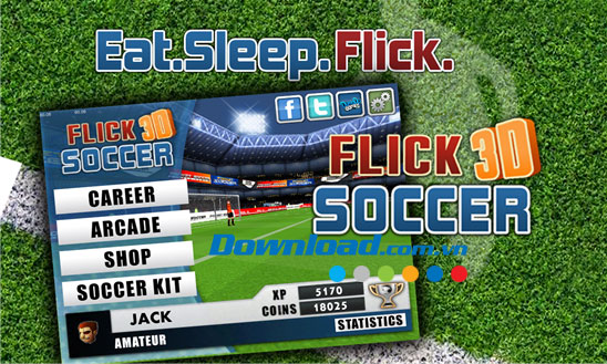 FlickSoccer3D for Windows Phone