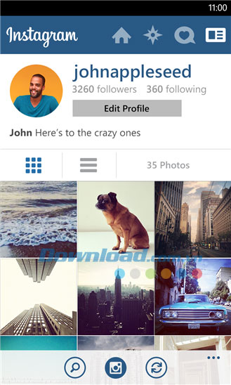 Instagram BETA for Windows Phone