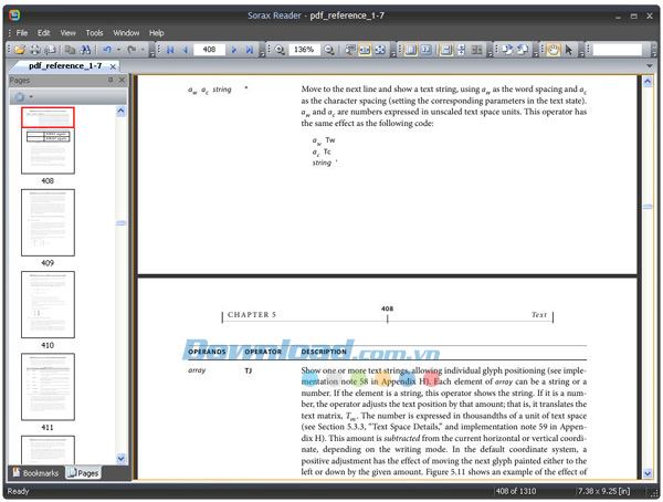 Sorax Reader