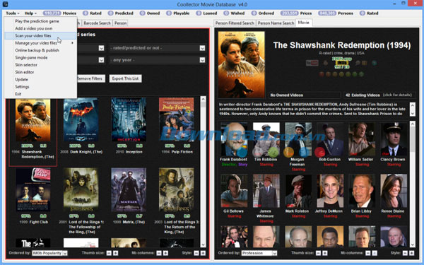 Coollector Movie database