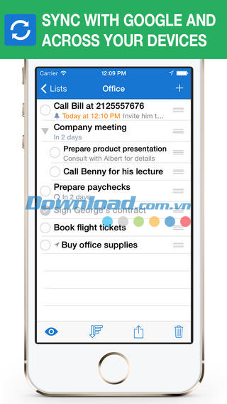 gTasks HD for iOS