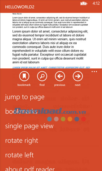 PDF Reader for Windows Phone