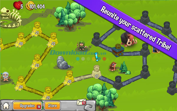 Game chiến thuật trên di động Cavemania for Android