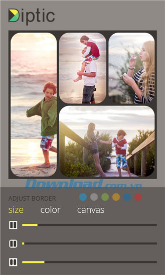Diptic for Windows Phone