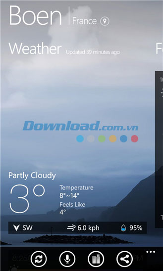 MoWeather for Windows Phone