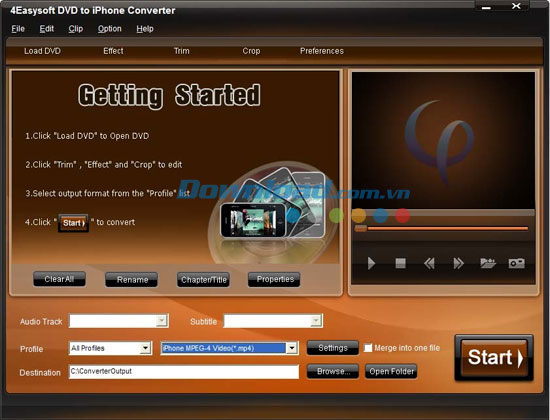 4Easysoft DVD to iPhone Converter