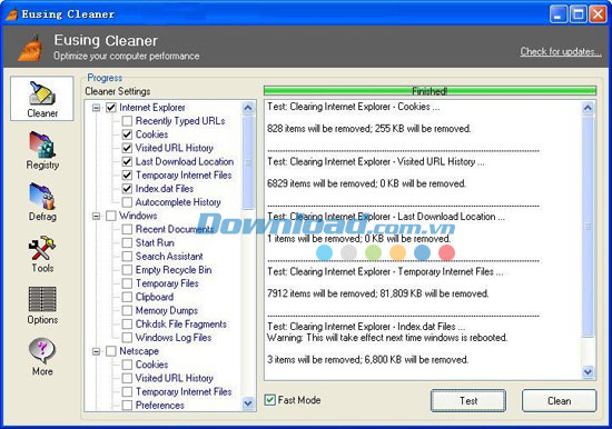Eusing Cleaner