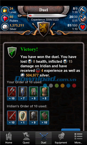 Knight Game for Windows Phone