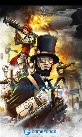 Steampunk Game for Windows Phone