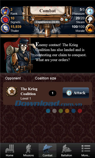 Steampunk Game for Windows Phone