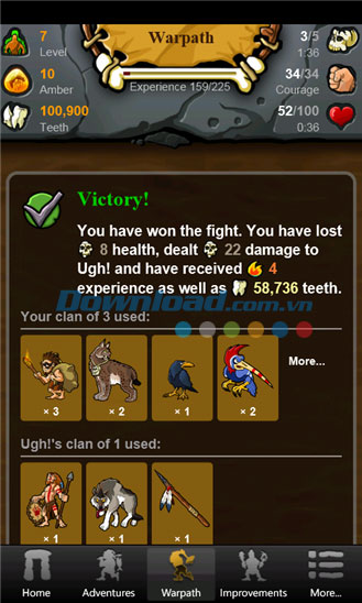 Stone Age Game for Windows Phone