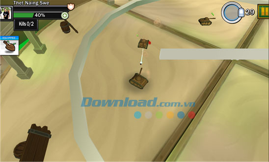 Tank War 3D for Windows Phone
