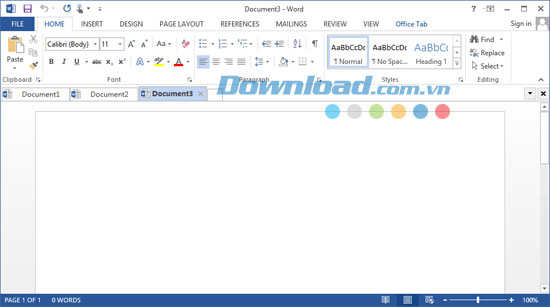 Office Tab