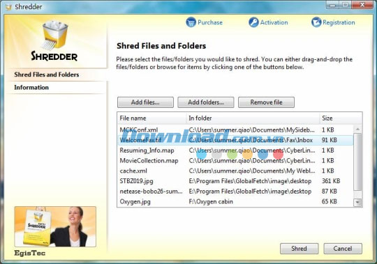 EgisTec Shredder