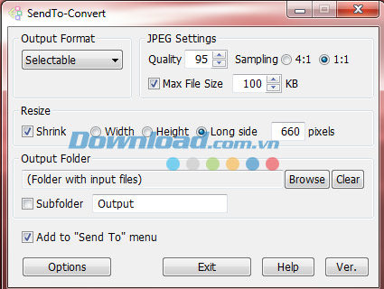 SendTo-Convert