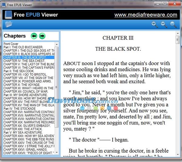 Free EPUB Reader: Phần mềm đọc sách điện tử EPUB miễn phí, đơn giản và hiệu quả. https://st.download.com.vn/data/image/2013/Thang12/31/Free-EPUB-Reader3.jpg