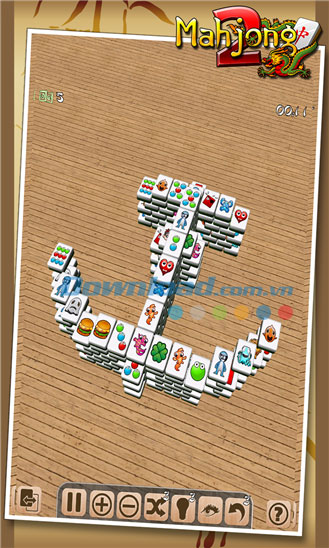 Chơi game mạt chược trên Windows Phone Mahjong 2 for Windows Phone