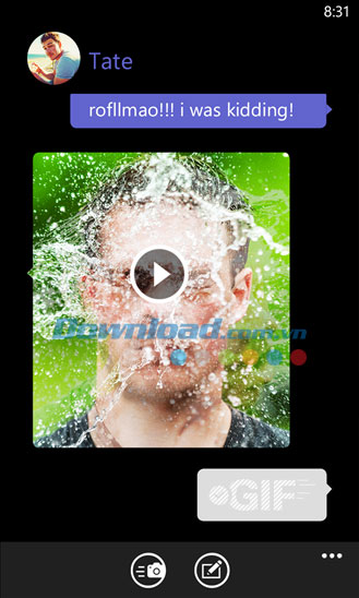 GIF Chat for Windows Phone