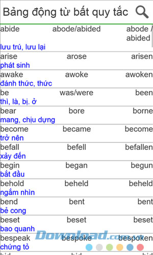 3000 từ tiếng Anh thông dụng for Windows Phone