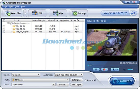 Aimersoft Blu-ray Ripper