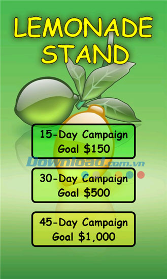 Lemonade Stand for Windows Phone