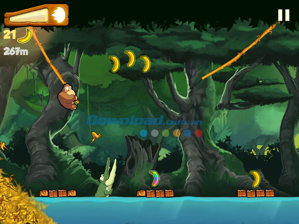 Chạy trốn khỏi bão chuối Banana Kong for Android
