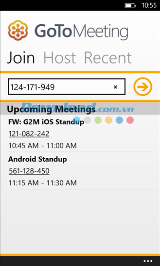 GoToMeeting for Windows Phone