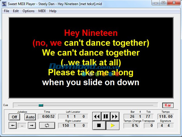 Sweet MIDI Player