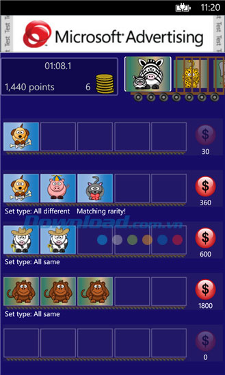 Animal Shuffle for Windows Phone
