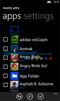 App Folder for Windows Phone