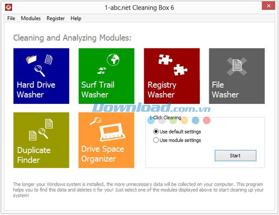 1-abc.net Cleaning Box