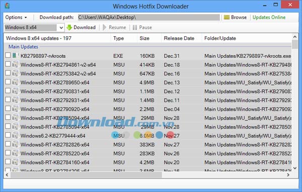 Windows Hotfix Downloader