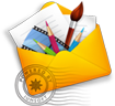 December mail Stationery for Mac