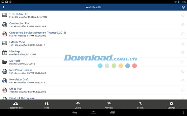 Fabasoft Cloud for Android