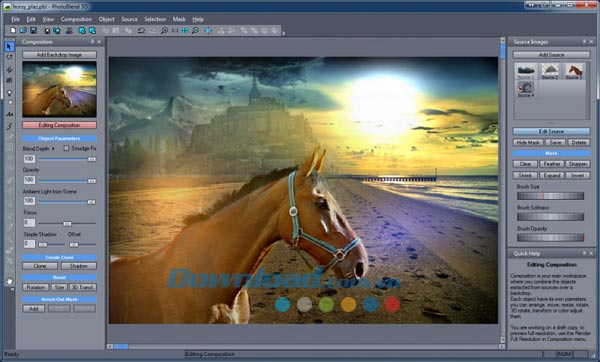 Photo Blend 3D