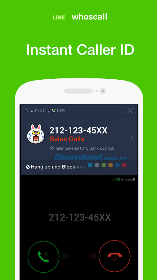 LINE whoscall for Android