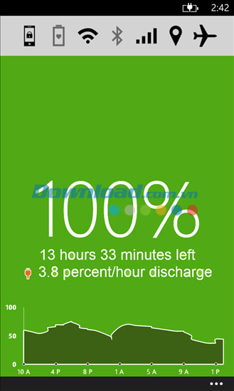 Battery Meter for Windows Phone