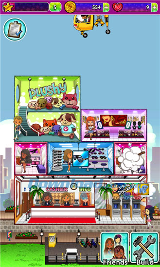 Lựa chọn giữa các cửa hàng Shopping Mall for Windows Phone