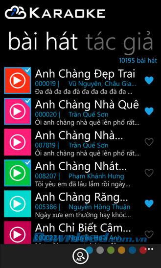 Cloud Karaoke for Windows Phone