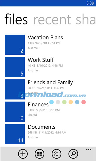 OneDrive (SkyDrive) for Windows Phone