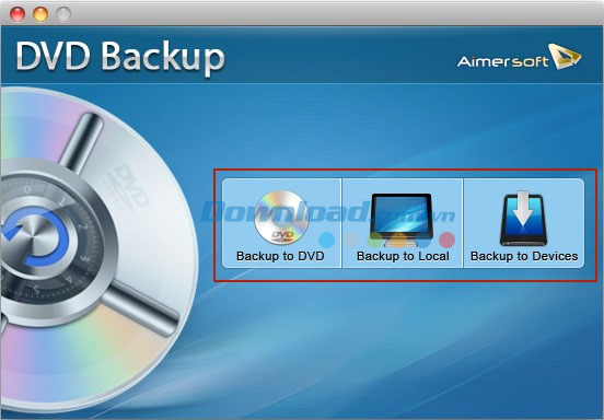 Aimersoft DVD Backup for Mac